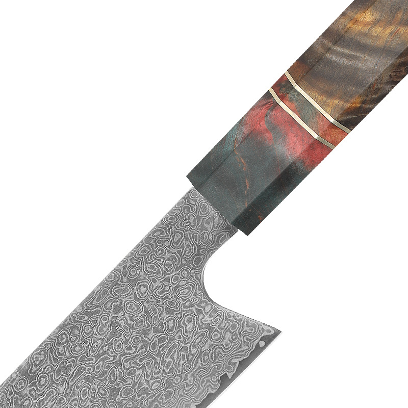DM-012 blade and octagonal handle detail