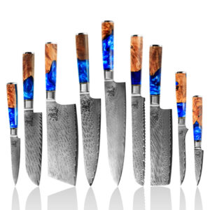 Forged VG10 Damascus Knife Series — 11 Profiles